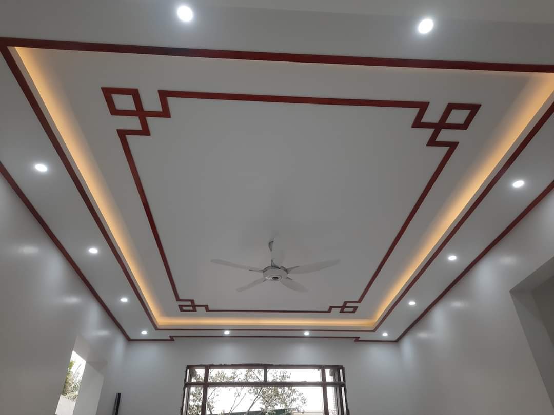 Trần nhựa giả gỗ nano giá rẻ Hải Phòng