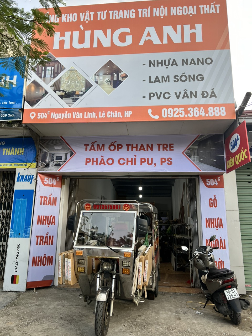 Địa chỉ bán nhựa trang trí ốp tường tại Hải Phòng