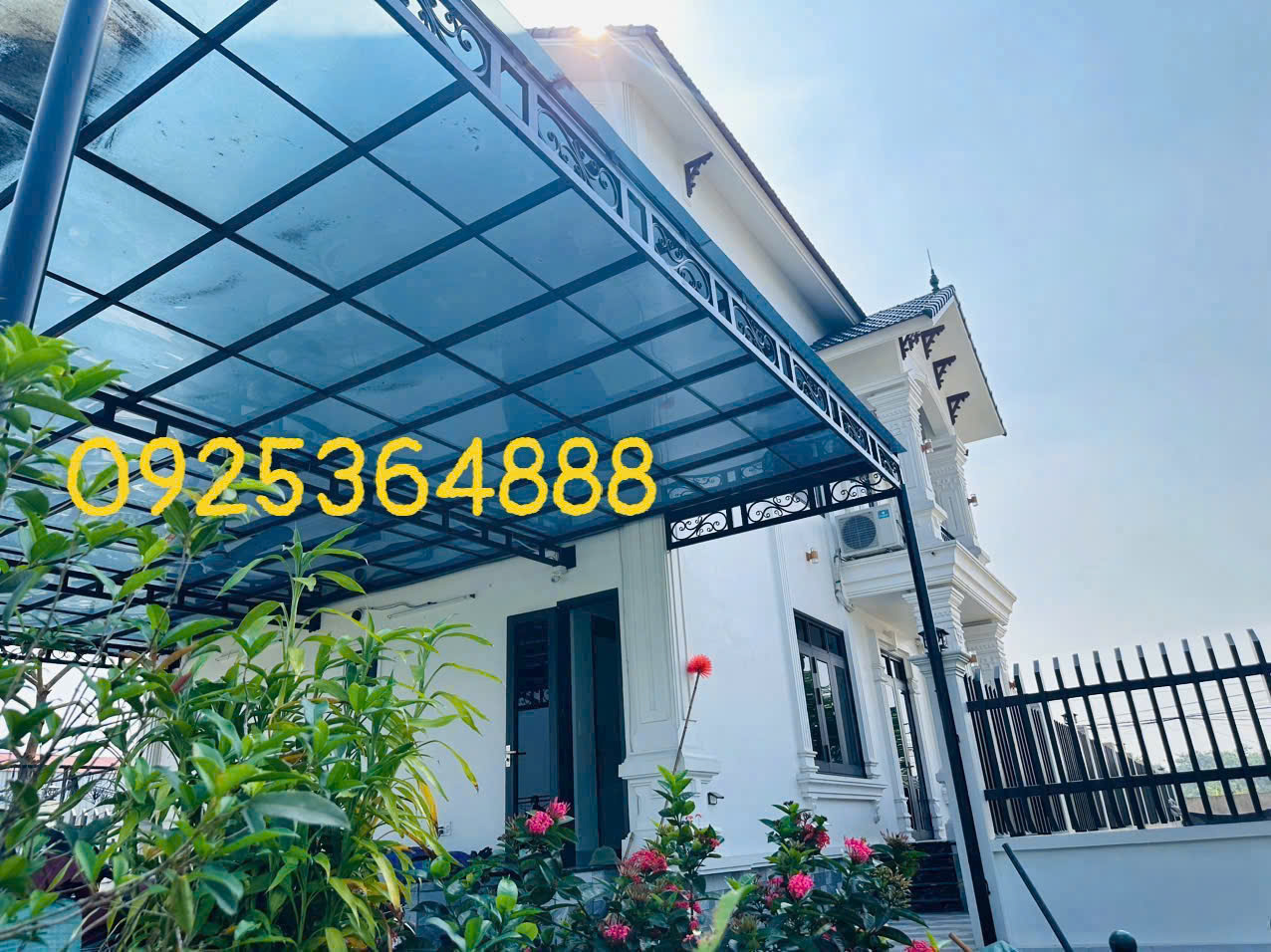 Thi công trọn gói tấm nhựa kính tại hải phòng