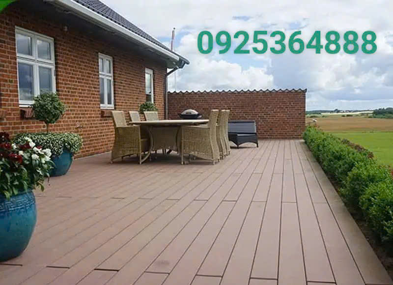 Cung cấp thi công sàn gỗ nhựa ngoài trời tại Quảng Ninh